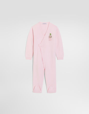 Dolce & Gabbana Ribbed knit romper  L2KWNJJDVI2