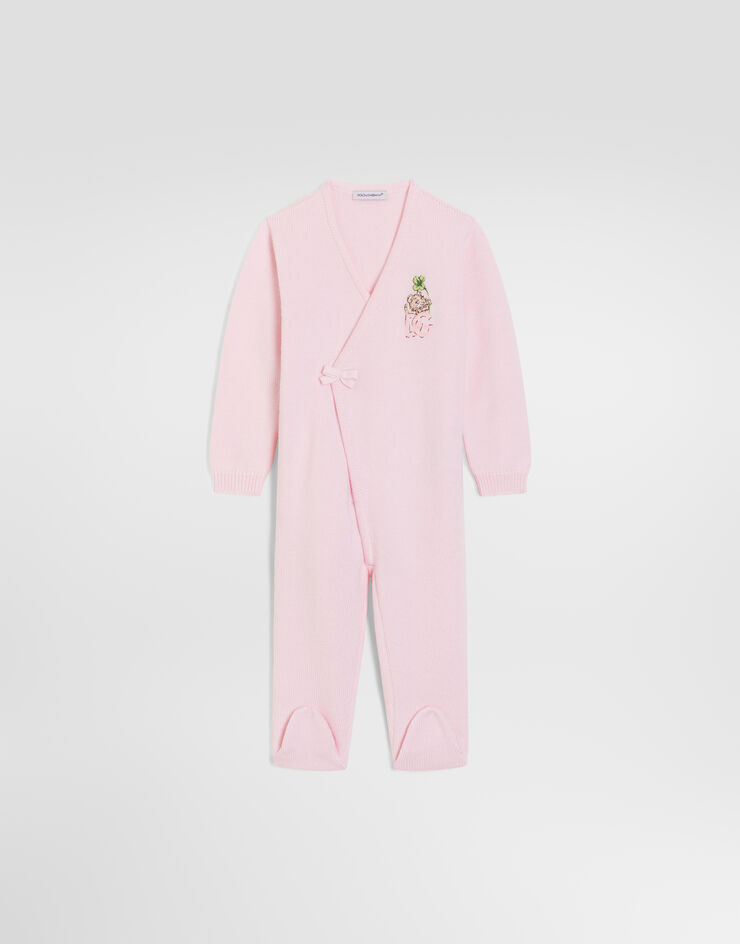Dolce & Gabbana Ribbed knit romper  L2KWNJJDVI2