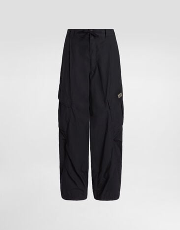 Dolce & Gabbana Poplin trousers Black GP1C1TFUFN9