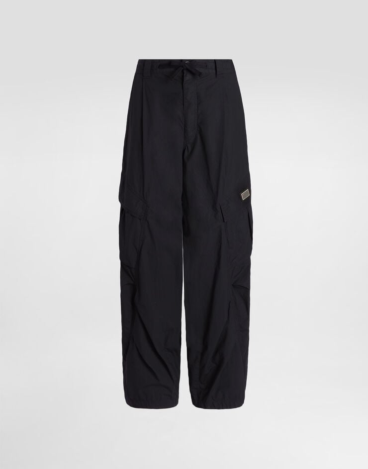Dolce & Gabbana Poplin trousers Black GP1C1TFUFN9