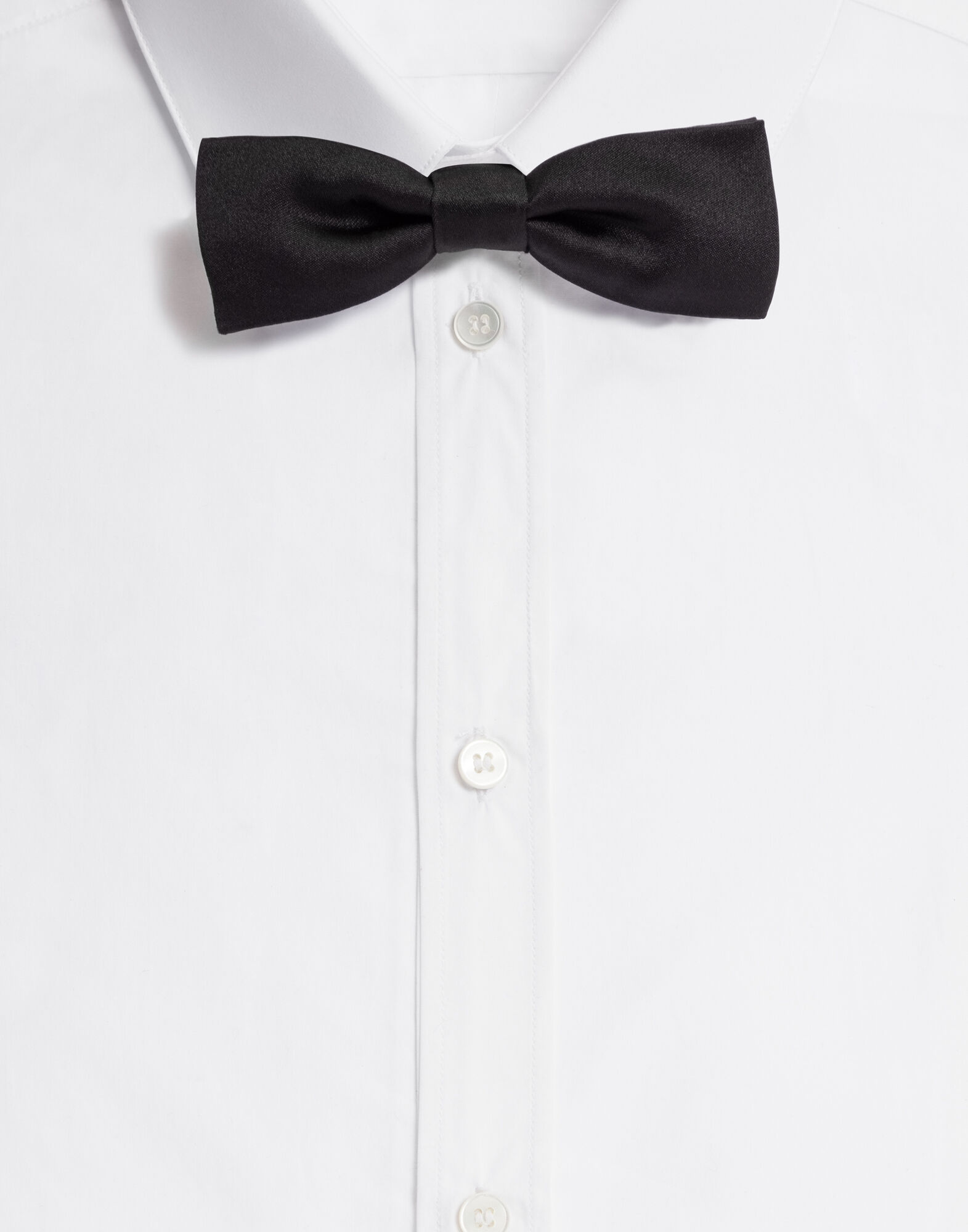 Silk bow tie in Black for for Men Dolce Gabbana