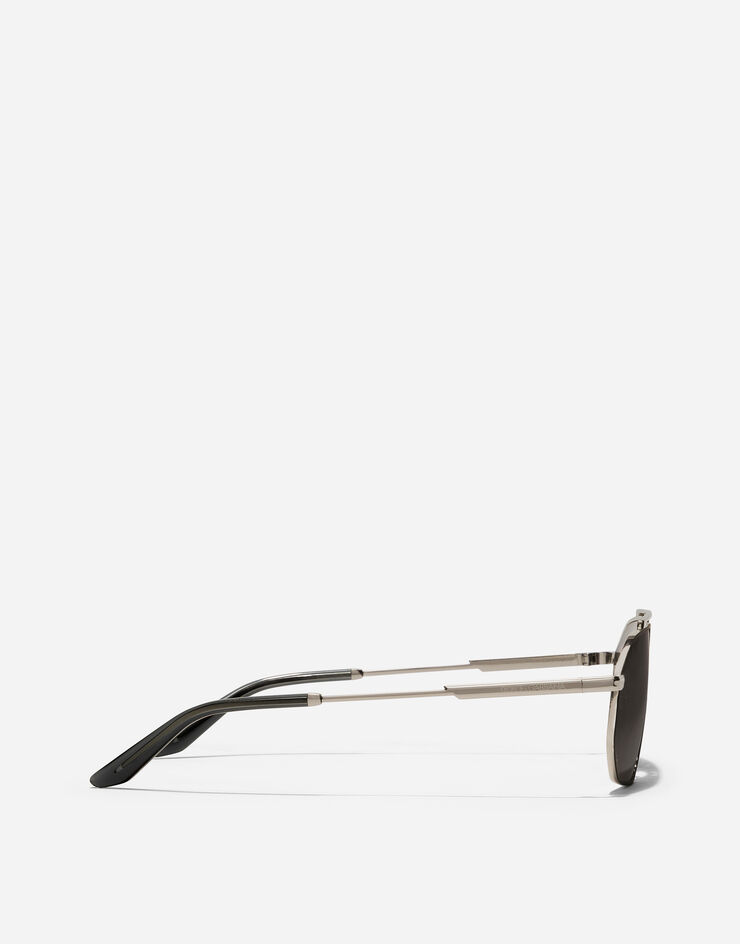 Dolce & Gabbana Lunettes de soleil Metal Classic Argent VG232AVM487