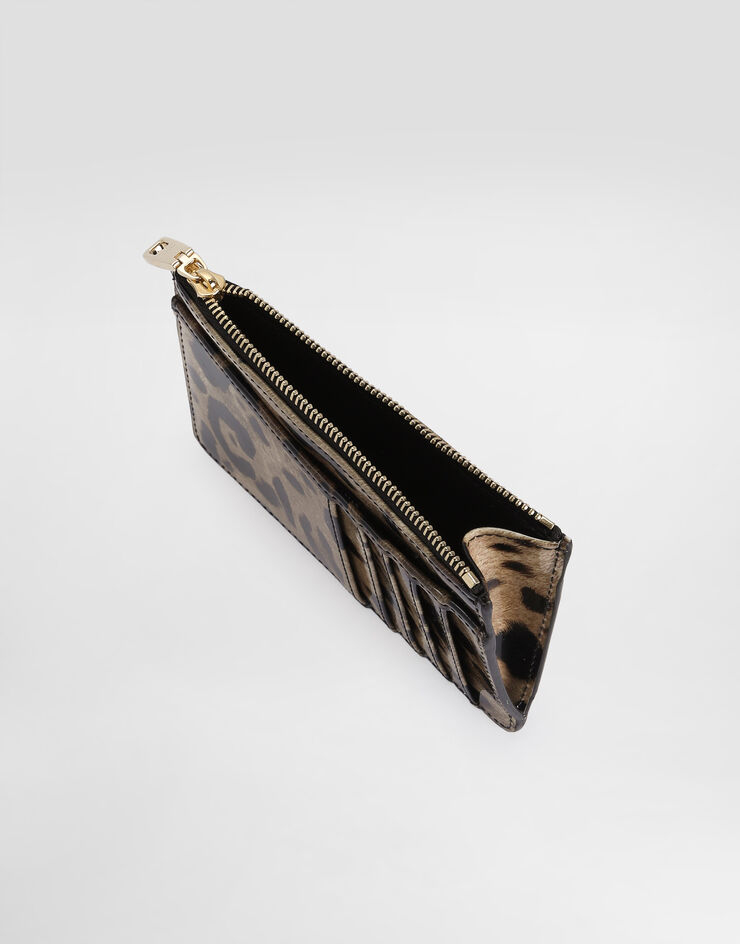 Dolce & Gabbana PORTACARTE Stampa animalier BI1261AM568