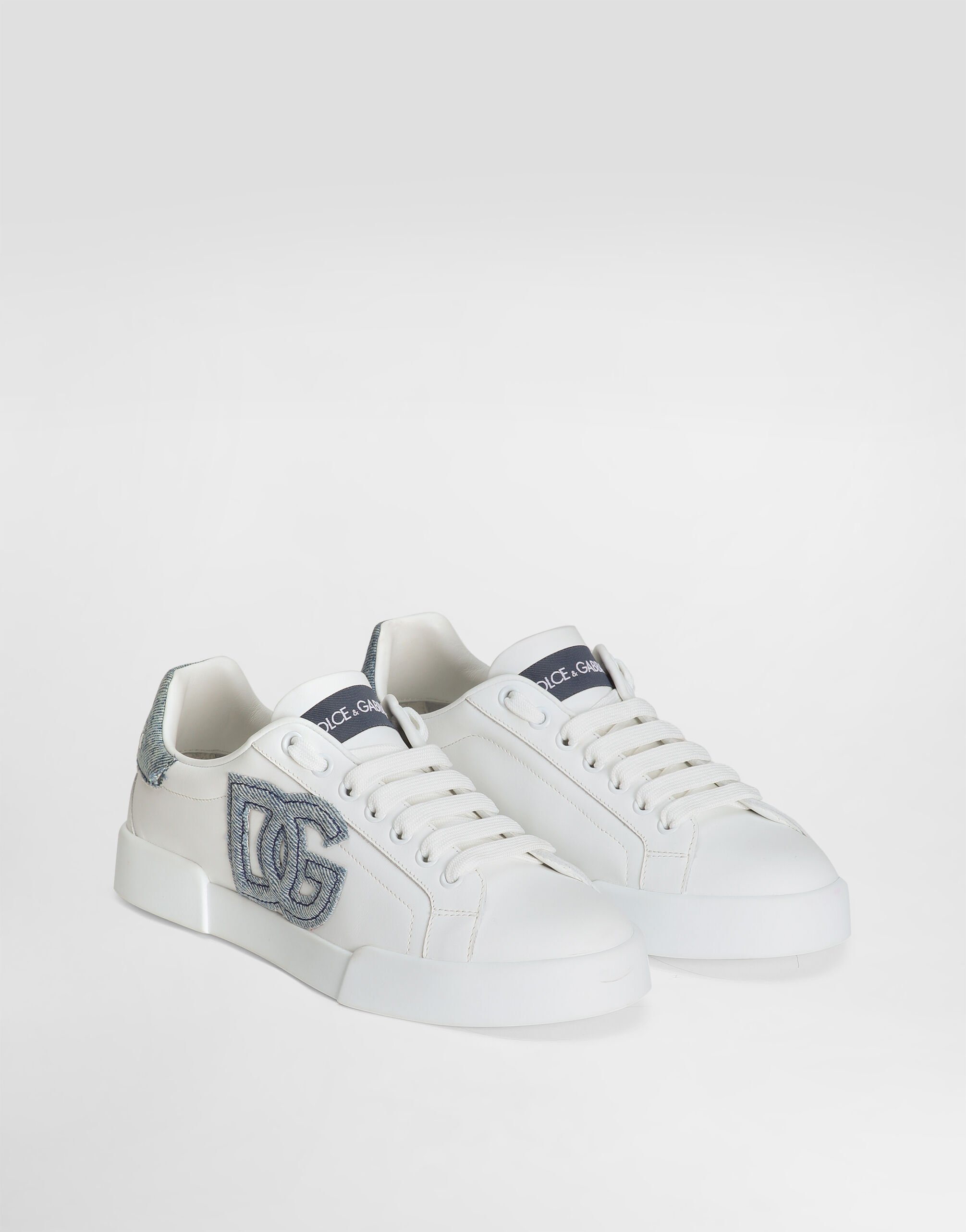 【SALE】PORTOFINO LIGHT スニーカー Calfskin Portofino Light sneakers in White for Women