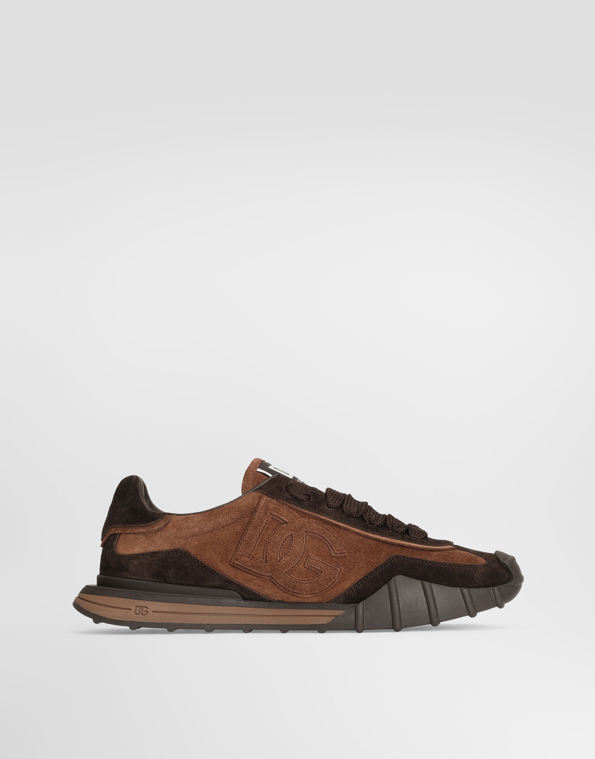 DOLCE&GABBANA クロコ キャンパス スニーカー8ハーフ SNEAKER BASSA in Brown for Men | Dolce&Gabbana® US