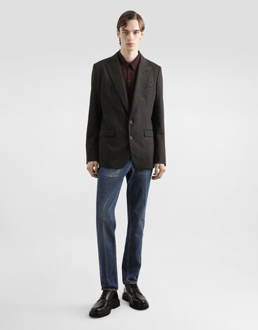 Dolce & Gabbana Jean classique en coton Multicolor GYJCCDG8NJ8