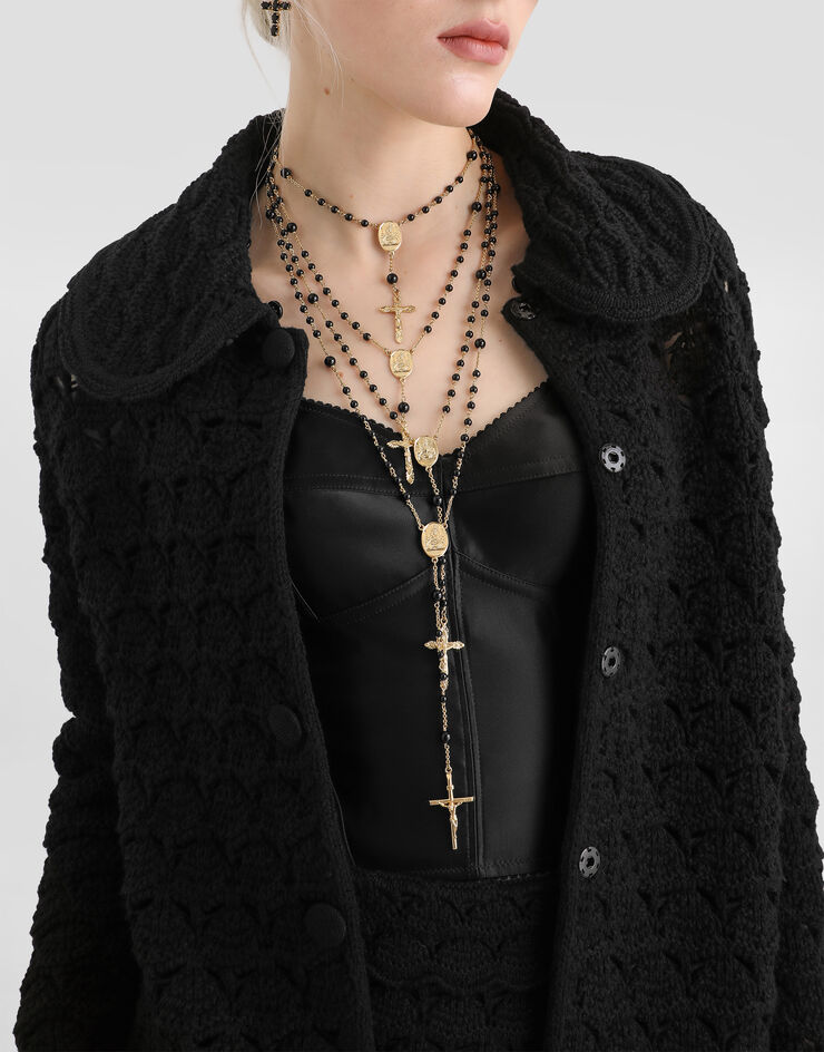 Dolce & Gabbana Crochet jacket Dolce & Gabbana Crochet jacket Black FXVDXZJDVGP