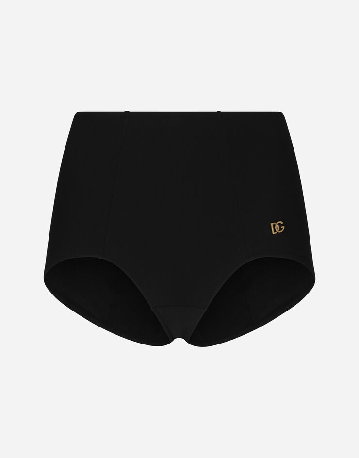 Dolce & Gabbana 퀼로트 수영복 블랙 O2A16JONO12