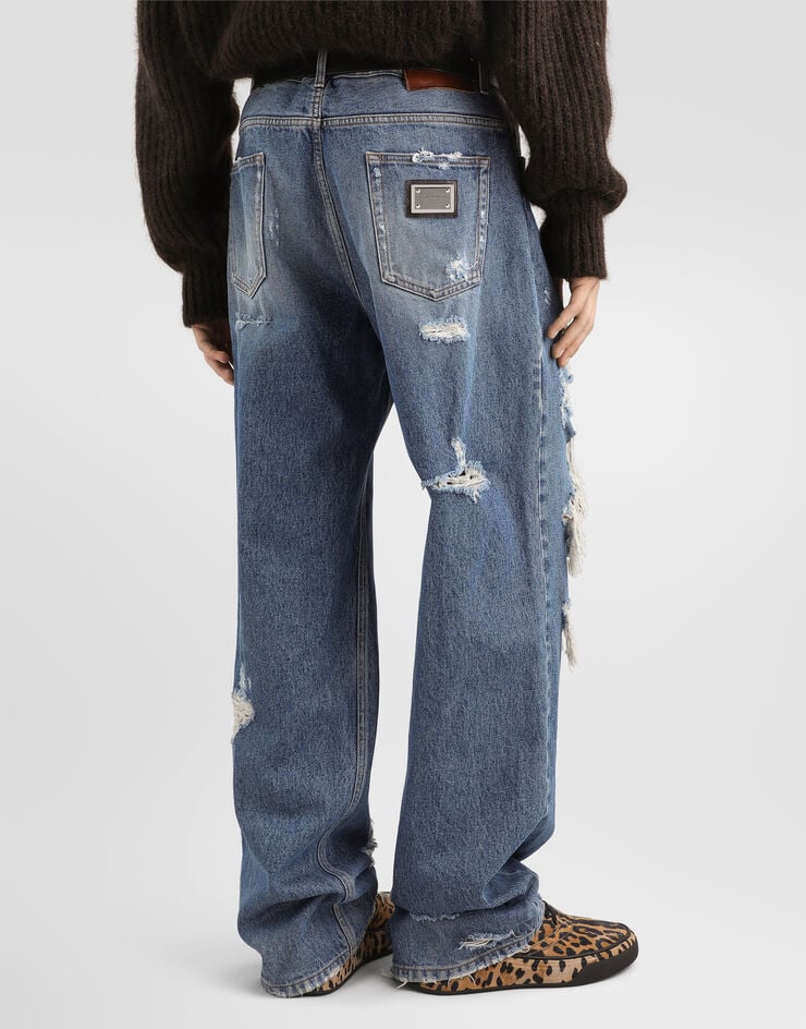 Dolce & Gabbana Denim trousers Dolce & Gabbana Denim trousers Multicolor GP18LDG8QA7