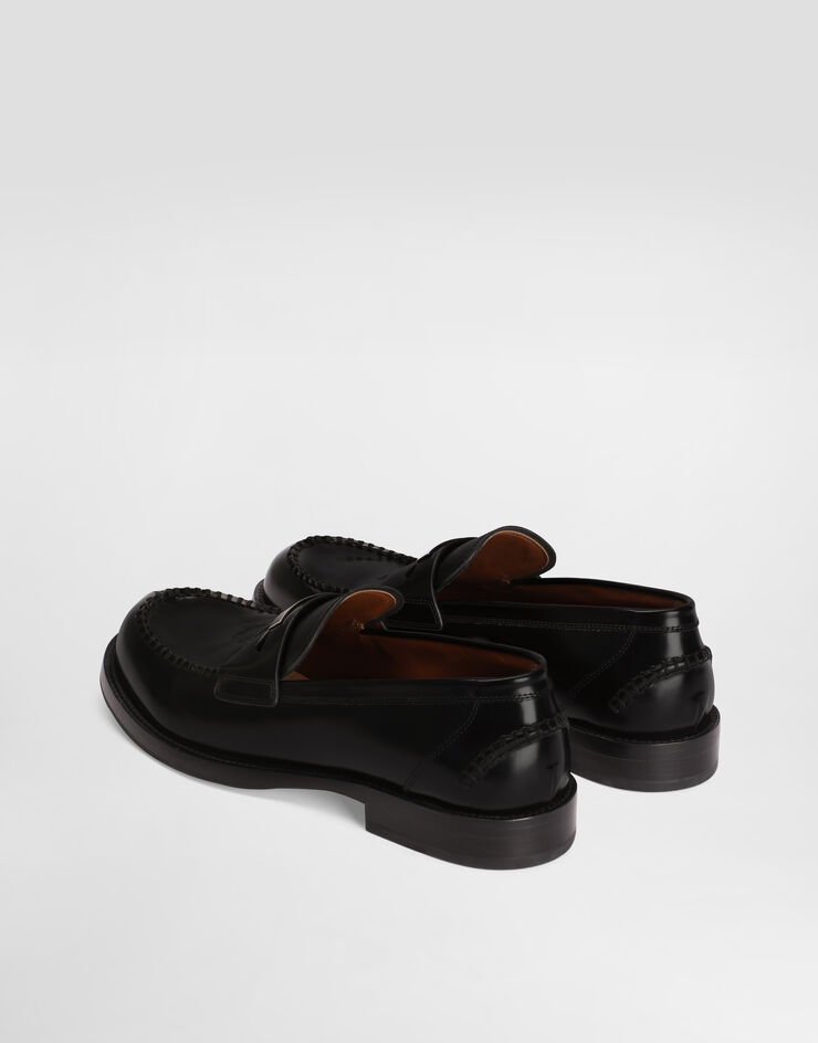 Dolce & Gabbana Mocasines en piel de becerro Dolce & Gabbana Mocasines en piel de becerro Black A30291A0780