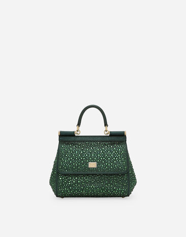 Dolce & Gabbana حقيبة يد سيسيلي متوسطة أخضر BB6003A5645