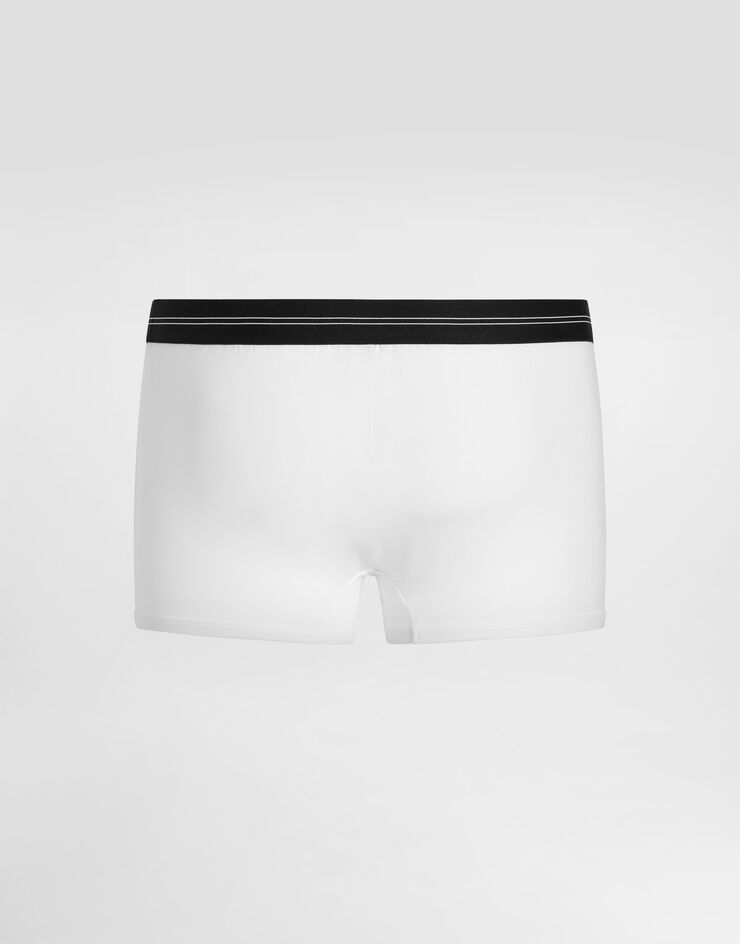 Dolce & Gabbana Bóxer de punto elástico Blanco M4F46JONR66