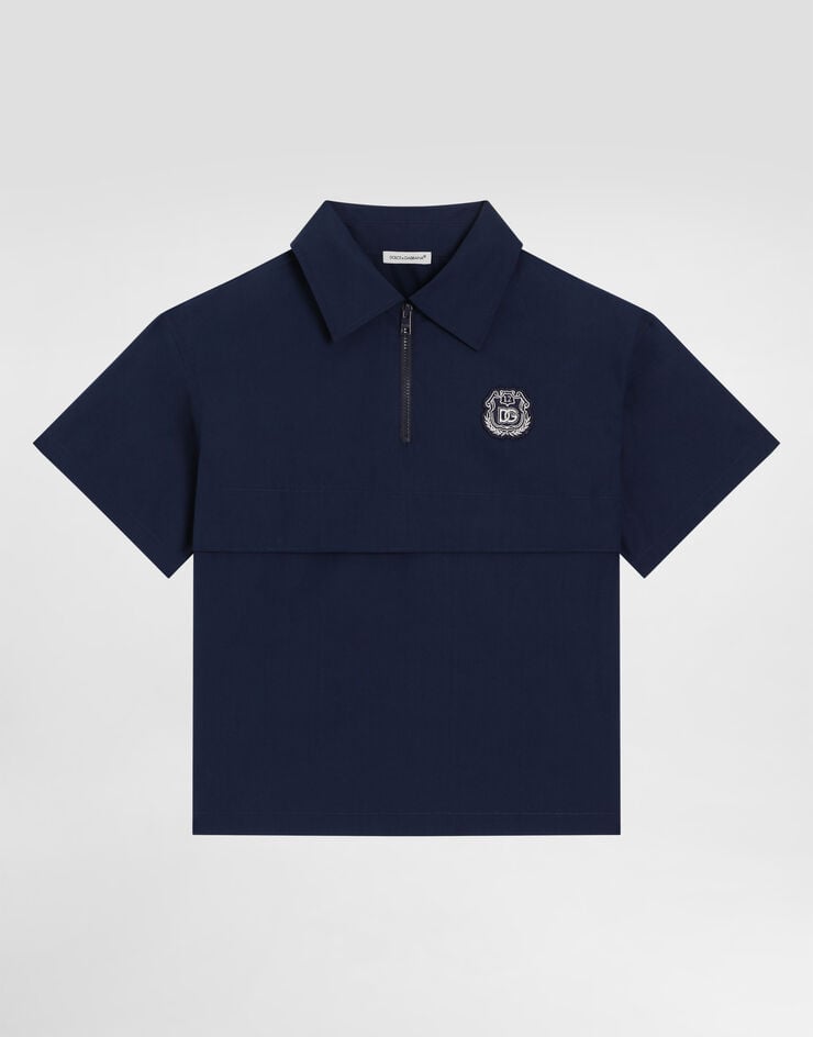 Dolce & Gabbana Poplin shirt Blue L44S83FU5V2