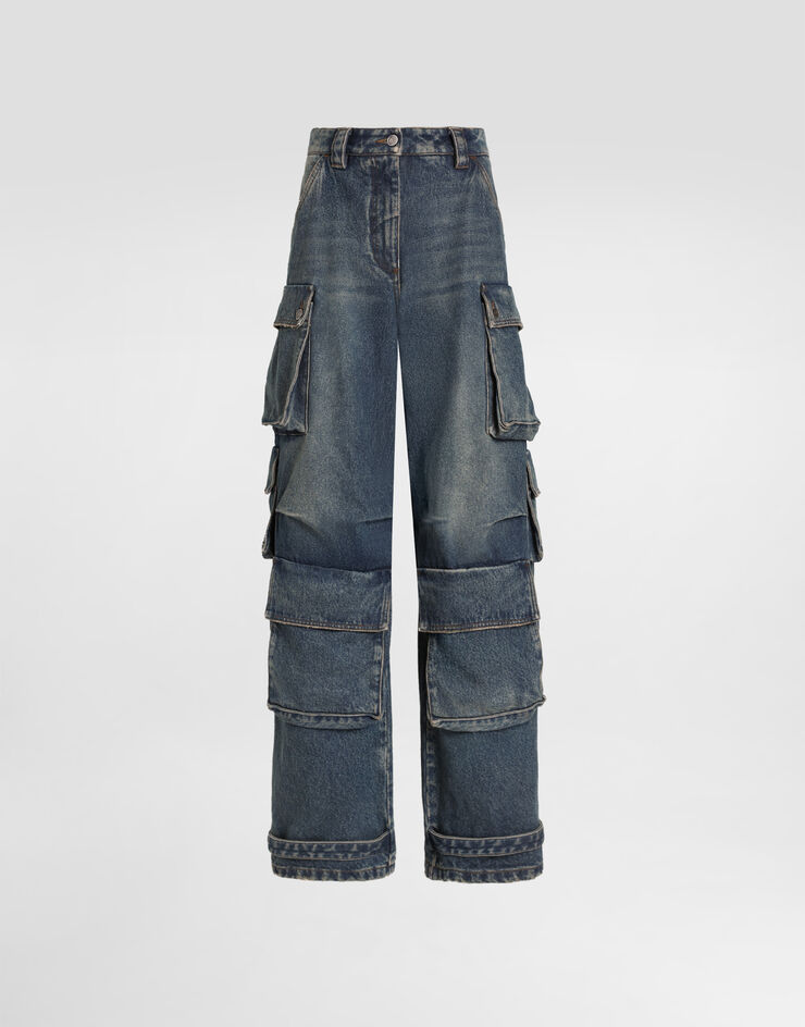 Dolce & Gabbana 5-pocket denim trousers Dolce & Gabbana 5-pocket denim trousers Multicolor FTDEBDG8OC9