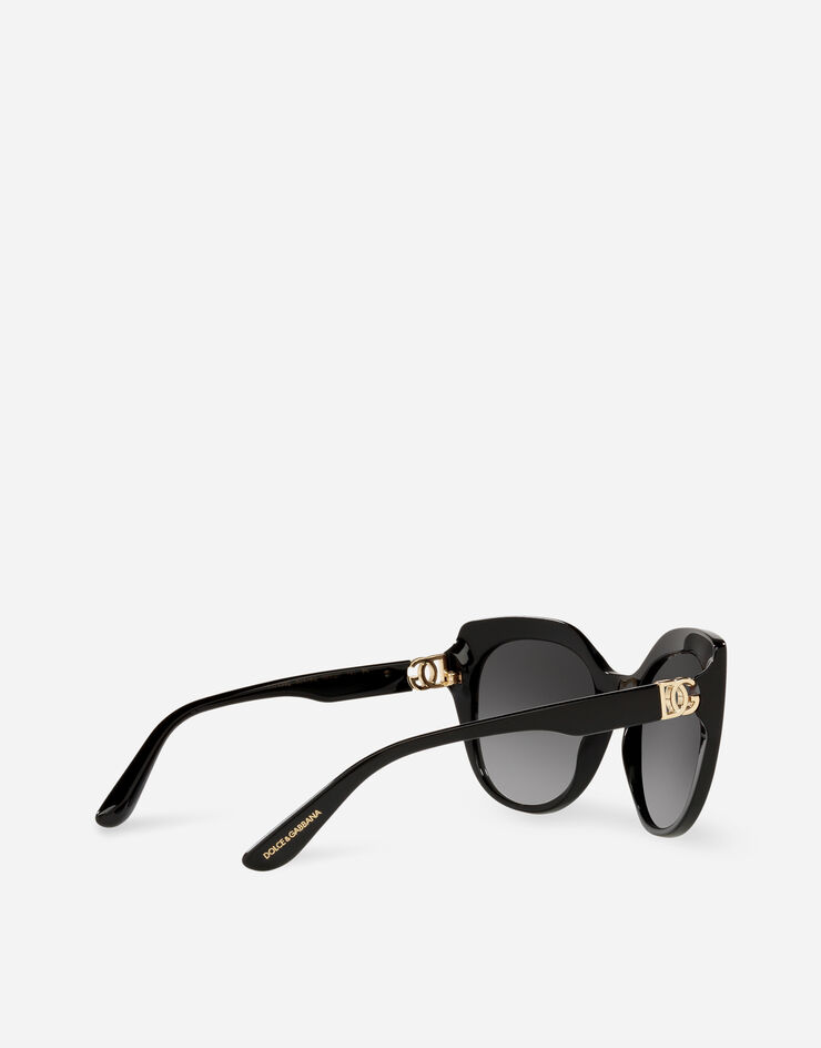 Dolce & Gabbana Sonnenbrille DG Crossed Schwarz VG439CVP18G