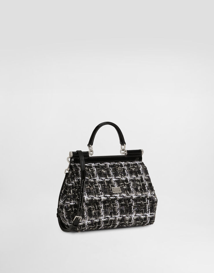 Dolce & Gabbana Bolso de mano Sicily mediano Negro BB6003B6M32