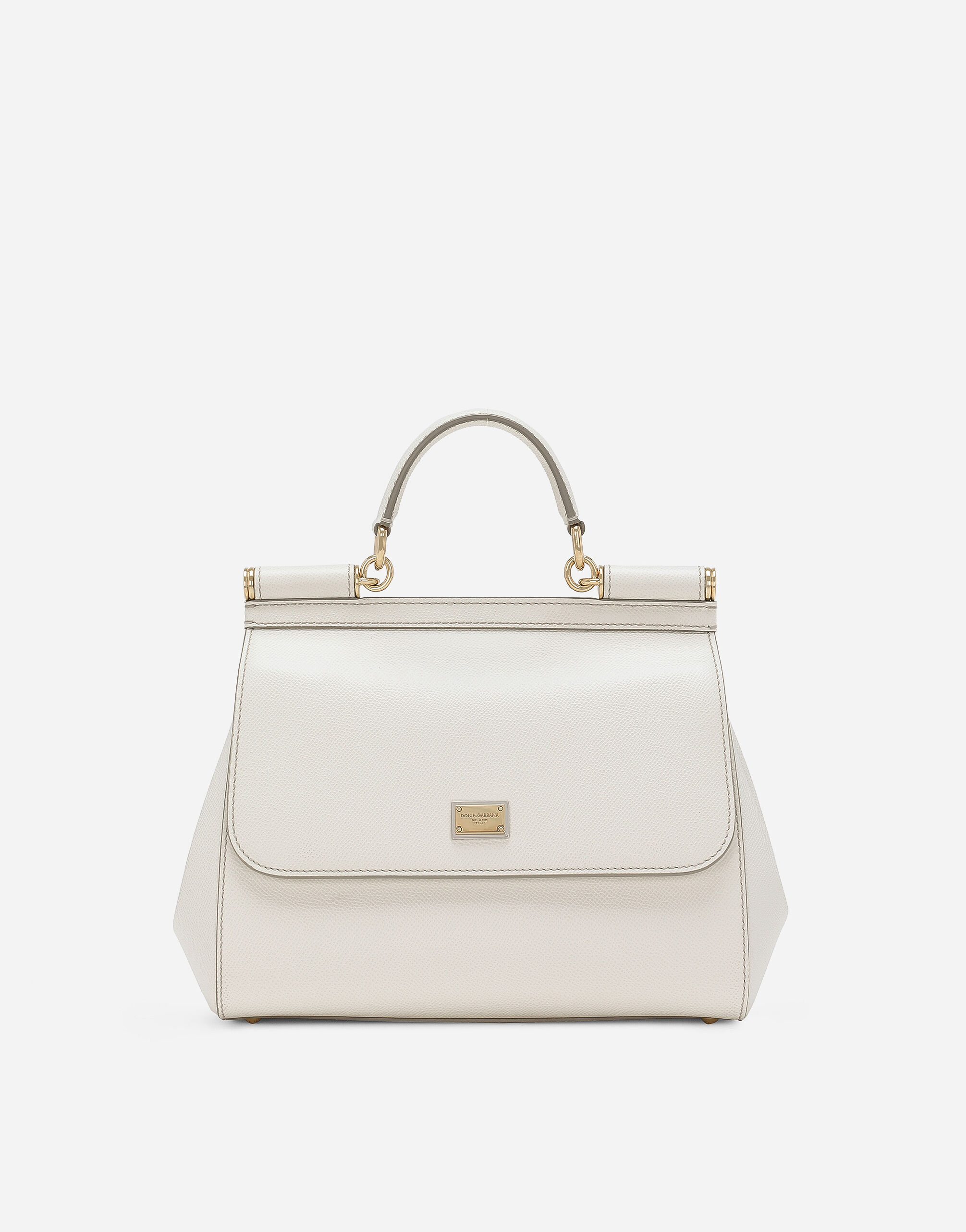 Medium Sicily handbag in dauphine leather
