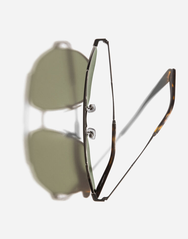 Dolce & Gabbana نظارة شمسية Metal Classic رصاصي VG2328VM471