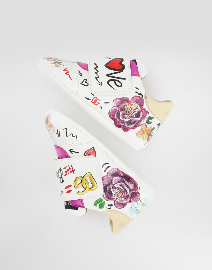 Dolce & Gabbana Sneaker in calfskin Multicolor DK0109AW567