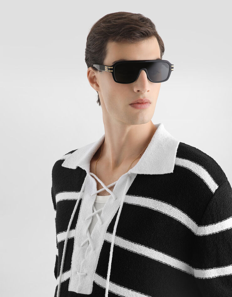 Dolce & Gabbana Jersey panadero a rayas Multicolor GXXB5TJGMEJ