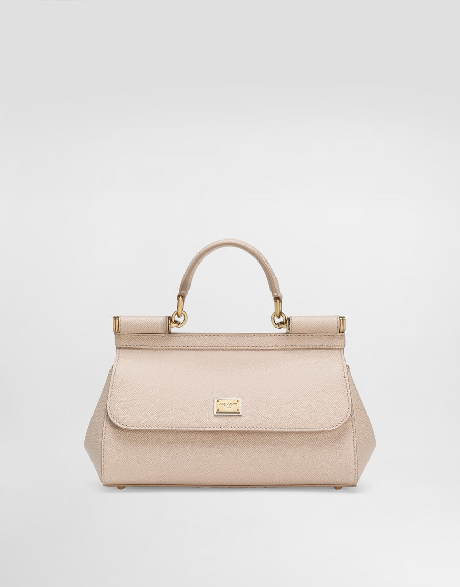 Medium sicily handbag in dauphine calfskin