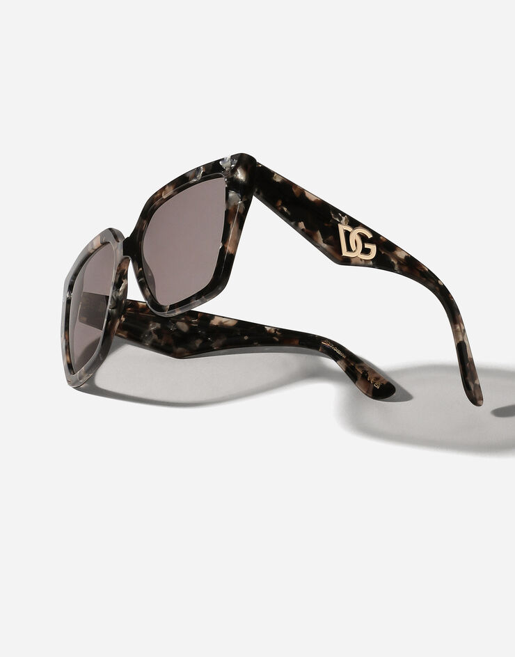 Dolce & Gabbana Gafas de sol DG Crossed Habana azul nacarado VG4438VP87N