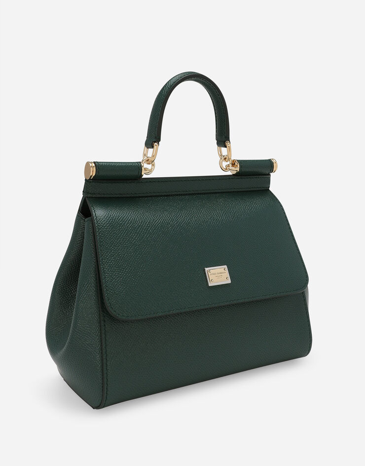 Dolce & Gabbana Sac à main Sicily moyen format Vert BB6003A1001