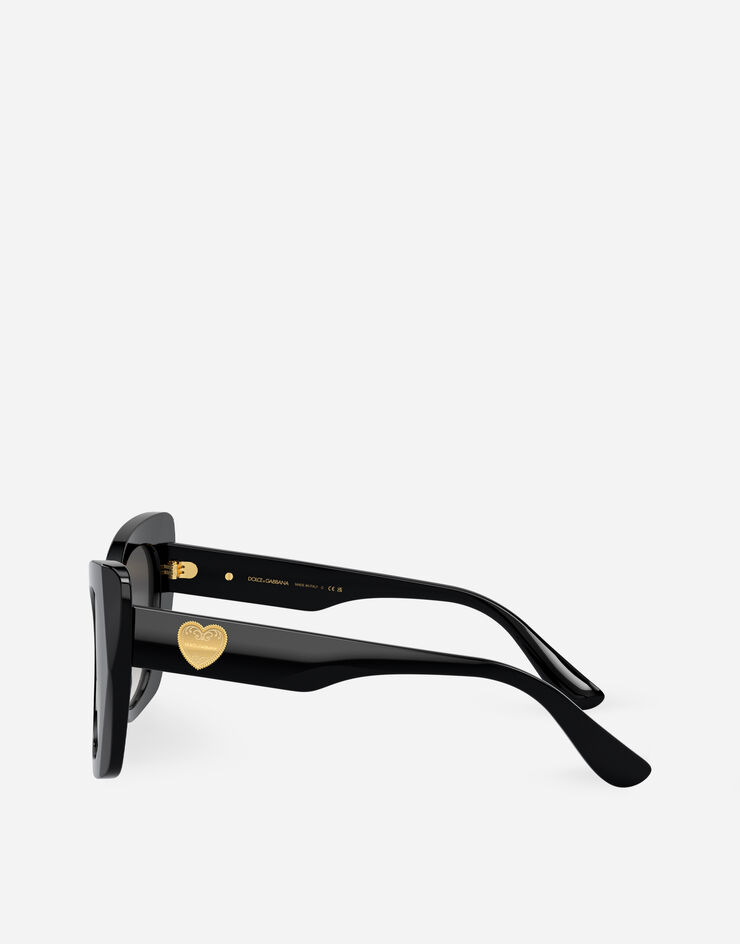 Dolce & Gabbana Sonnenbrille Devotion Schwarz VG4405VP58G