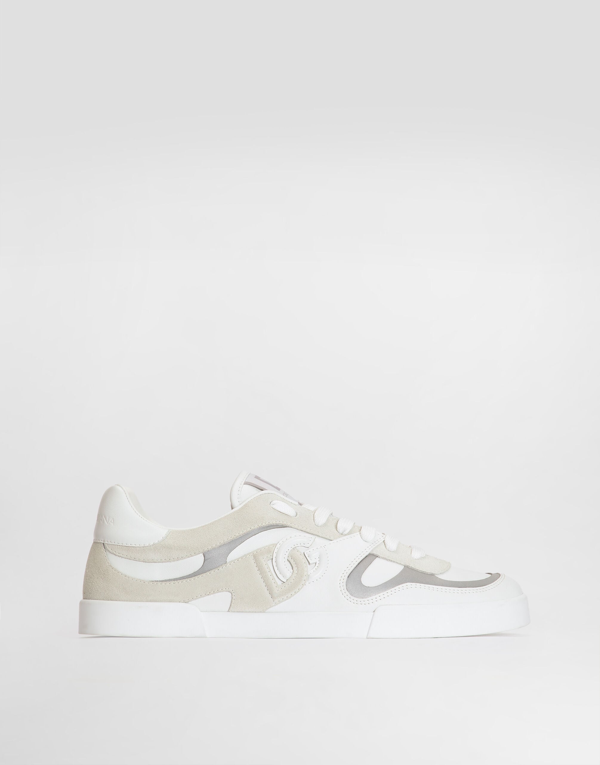 Portofino calfskin sneakers in Multicolor for Men | Dolce&Gabbana®