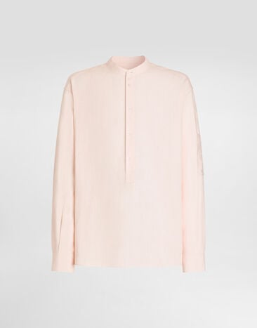 Dolce & Gabbana Linen shirt Pink G5PG0ZFU4JB