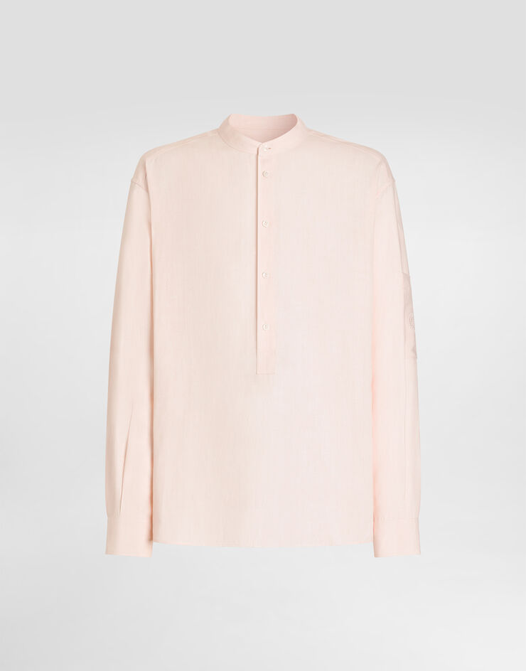 Dolce & Gabbana Linen shirt Pink G5PG0ZFU4JB
