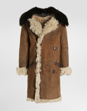 Dolce & Gabbana Shearling coat Dolce & Gabbana Shearling coat Beige G050ZLGK593