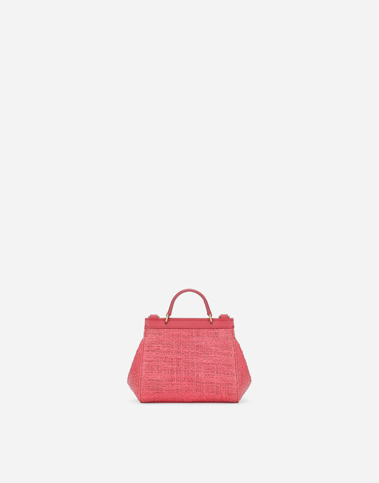 Dolce & Gabbana حقيبة يد سيسيلي صغيرة فوشيا EB0003AW814