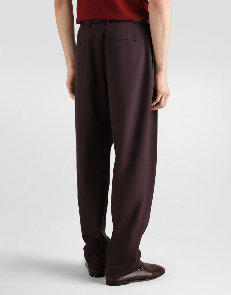 Dolce & Gabbana Wool trousers Dolce & Gabbana Wool trousers Multicolor GP13CTFUBG5