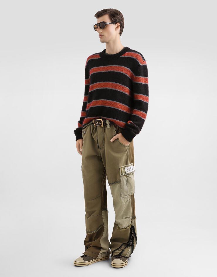 Dolce & Gabbana Cotton tank top Grey G8TE9ZG7PNS