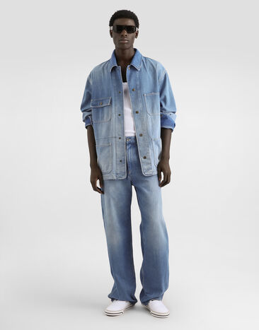 Dolce & Gabbana Denim trousers Multicolor GP1E6DG8OI7