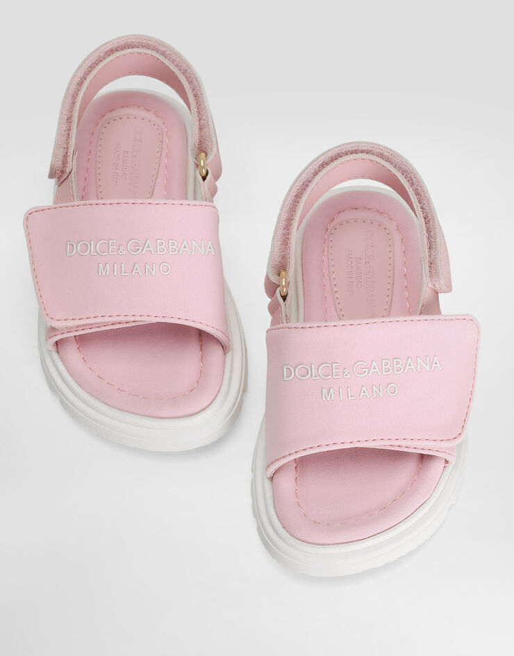 Dolce & Gabbana Sandals with Dolce&Gabbana logo Pink DN0215AR327