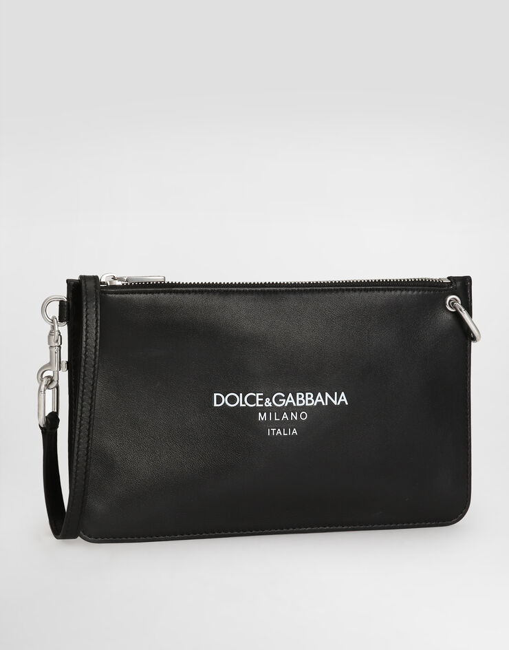 Dolce & Gabbana Calfskin toiletry bag Black BP3343A6E48