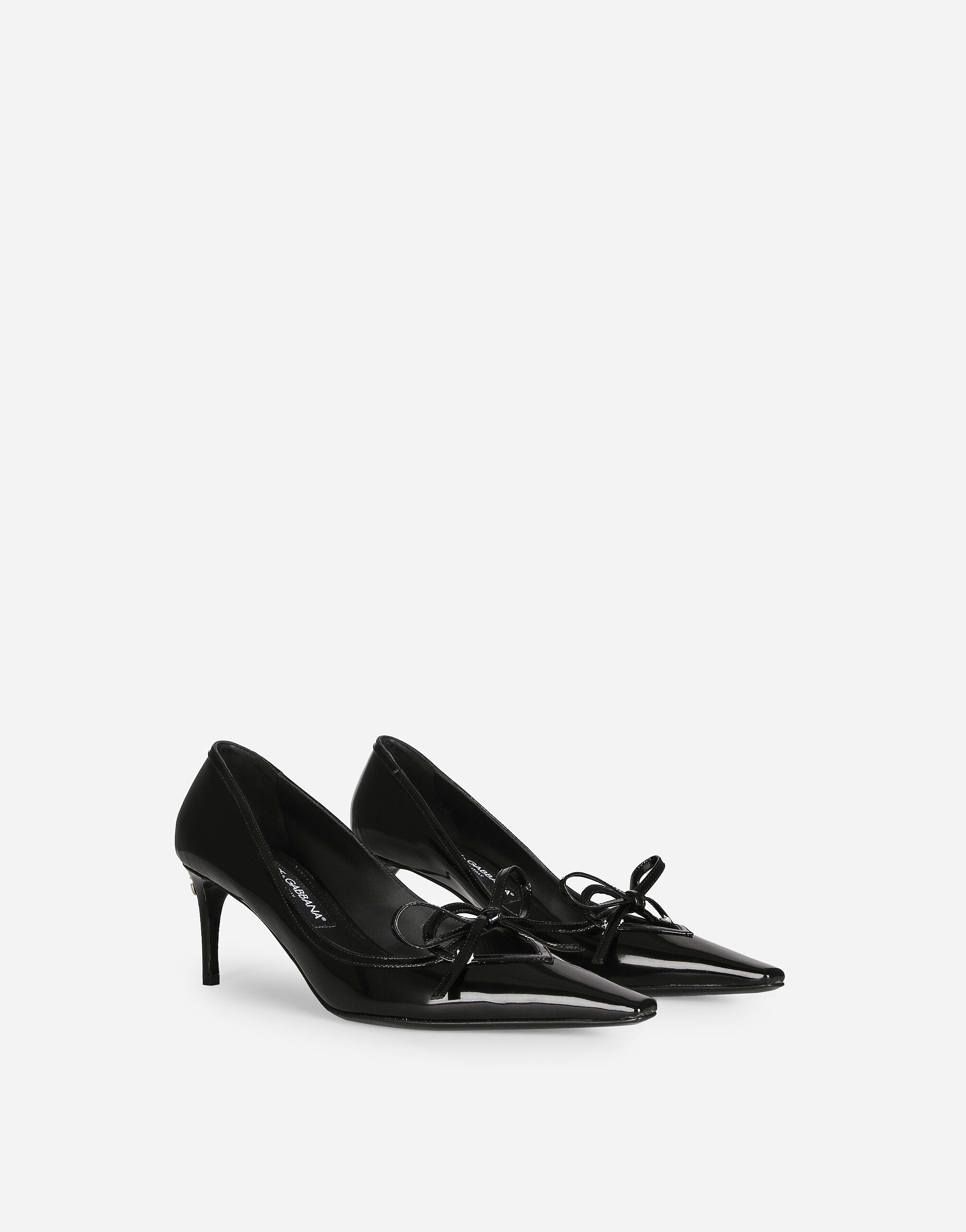 Dolce and gabbana black pumps deals