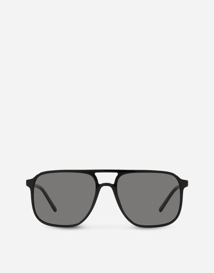 Dolce & Gabbana نظارة شمسية Thin profile أسود VG442AVP181