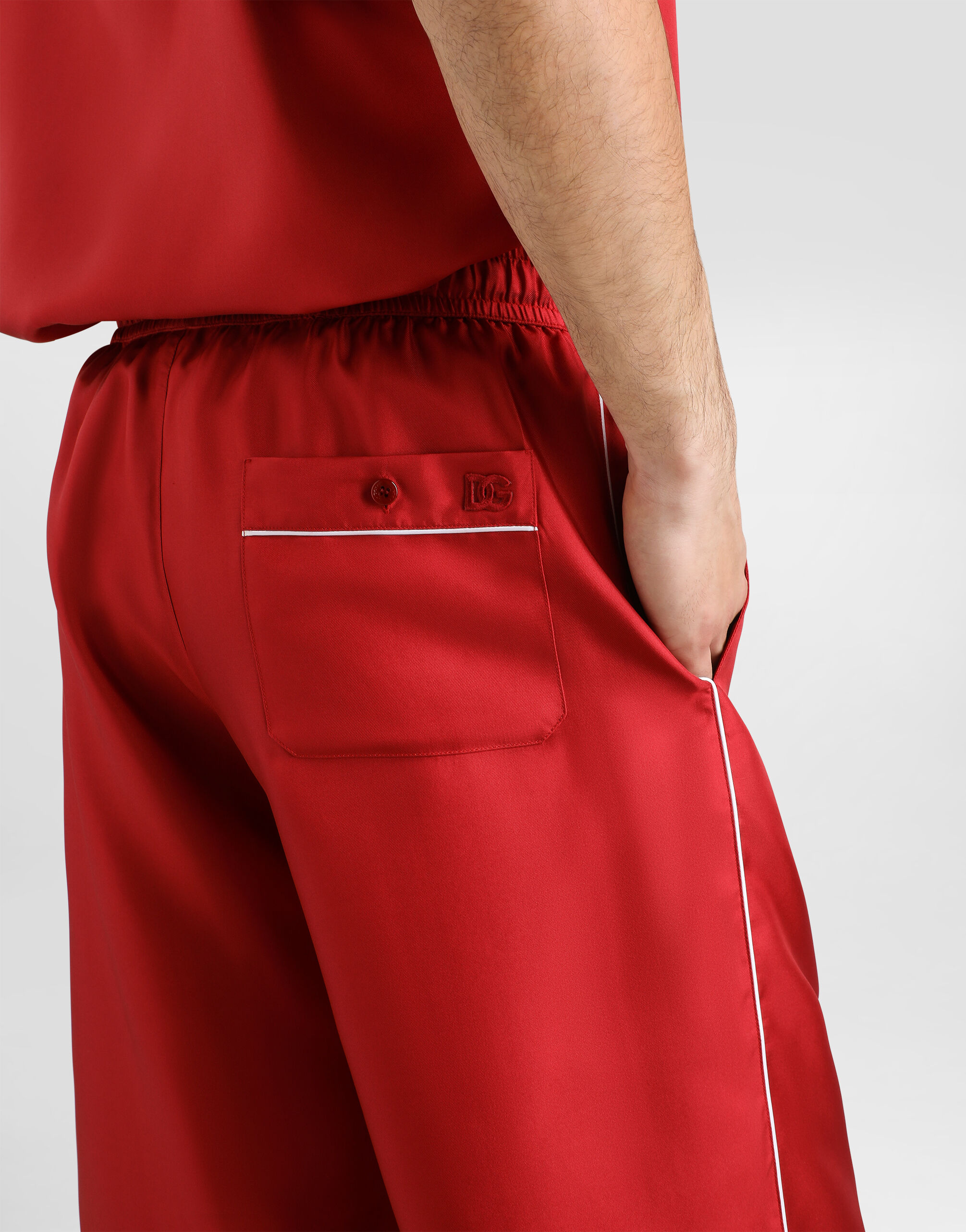 Vanity silk twill bermuda - thumbnail 3