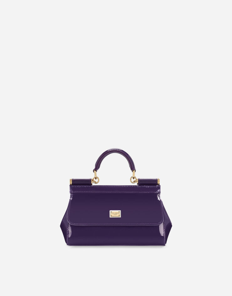 Dolce & Gabbana Henkeltasche Sicily klein Violett BB7116A1471