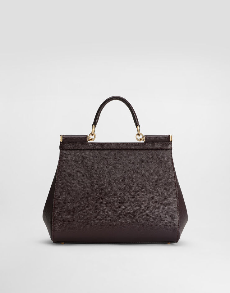 Dolce & Gabbana Large Sicily handbag Bordeaux BB6002B1001