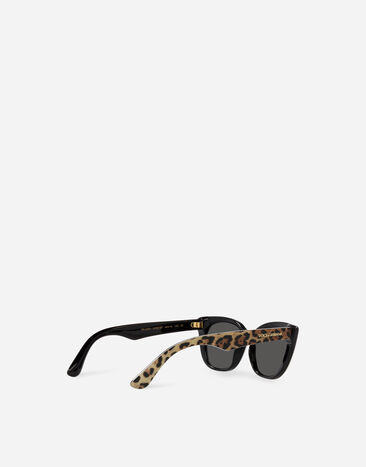 Dolce & Gabbana Sonnenbrille Mini Me Leopard-Print VG442CVP387