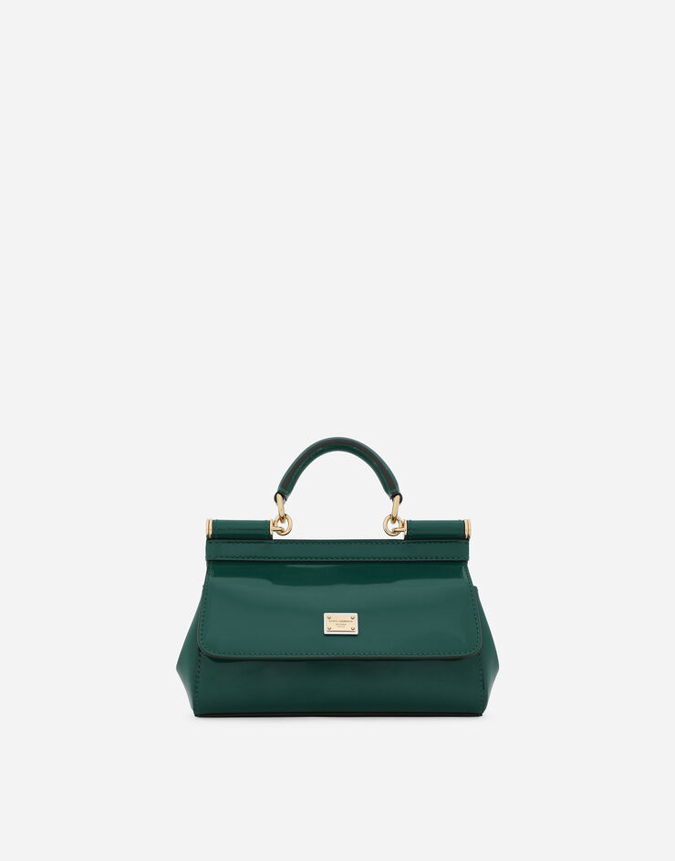 Dolce & Gabbana Bolso de mano Sicily pequeño Verde BB7116A1037