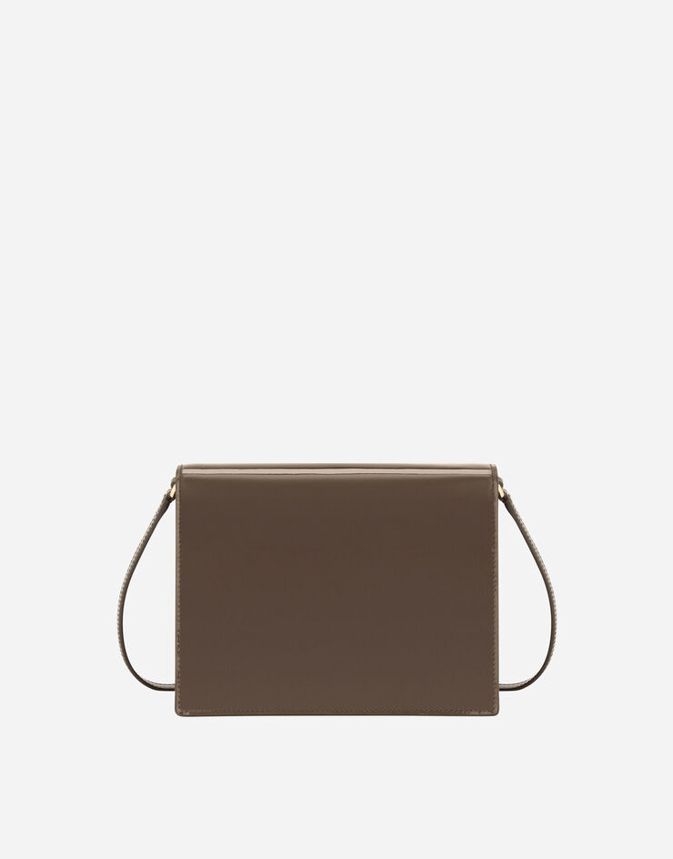 Dolce & Gabbana حقيبة كروس بودي بشعار DG Logo بني BB7287A1471