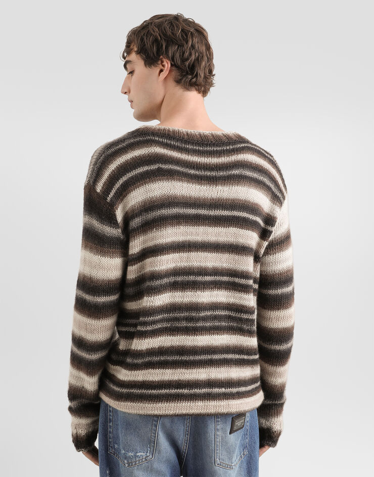 Dolce & Gabbana Wool blend pullover Beige GXY88TJGMMY