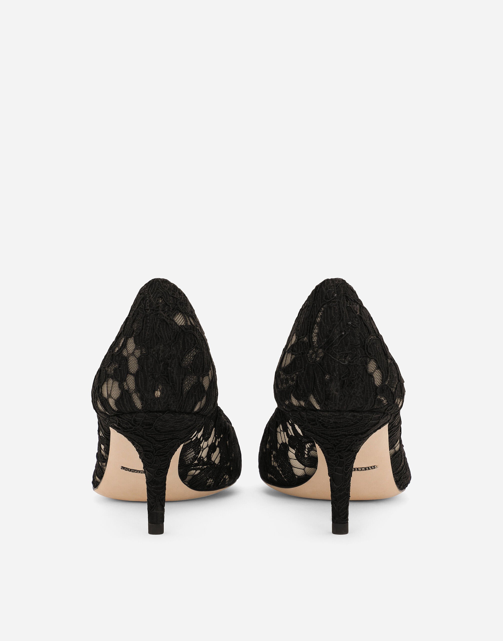 Pump In Taormina Lace With Crystals - Women | Dolce&Gabbana