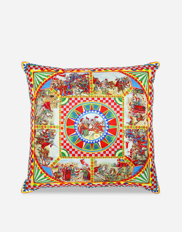 Dolce & Gabbana Silk Twill Cushion large Multicolor TCE001TCA98