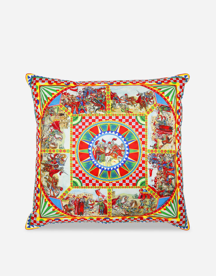 Dolce & Gabbana Silk Twill Cushion large разноцветный TCE003TCA94